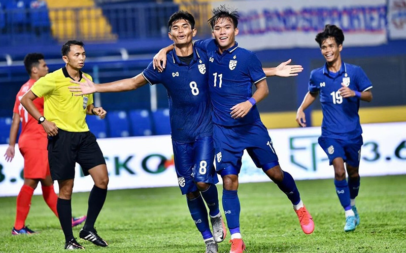 Soi keo U23 Thái Lan vs U23 Singapore