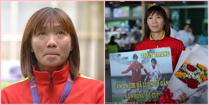 Trần Thùy Trang bật khóc nói lời từ giã đội tuyển