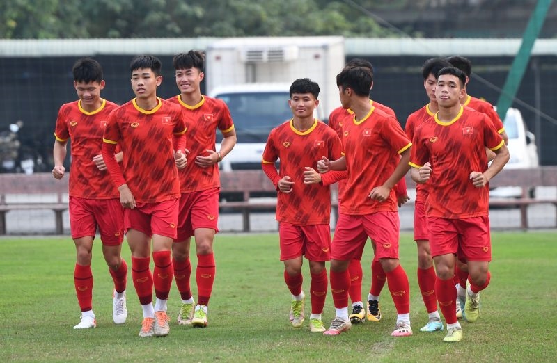U20 Việt Nam chuẩn bị  tham dự U20 Asian Cup