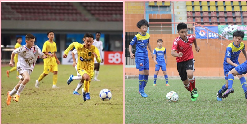 Các đội trẻ V-League tham dự giải giao hữu quốc tế