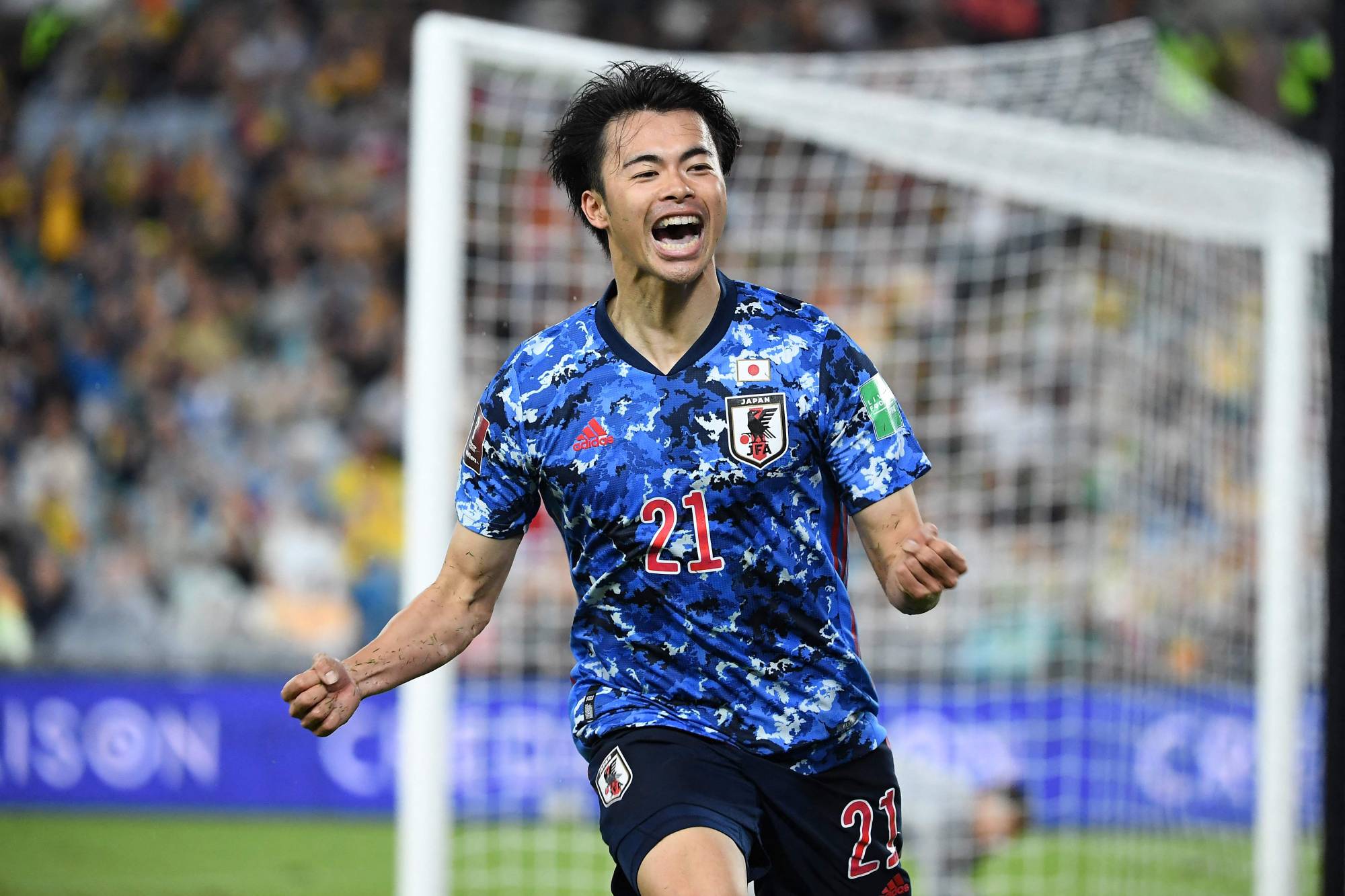 Lần gần nhất Mitoma ra sân cho ĐT Nhật Bản là ở trận gặp Đức