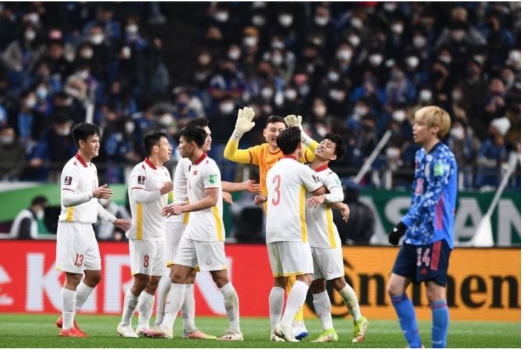 Việt Nam từng giành 1 điểm quả cảm trước Nhật Bản hồi năm 2022