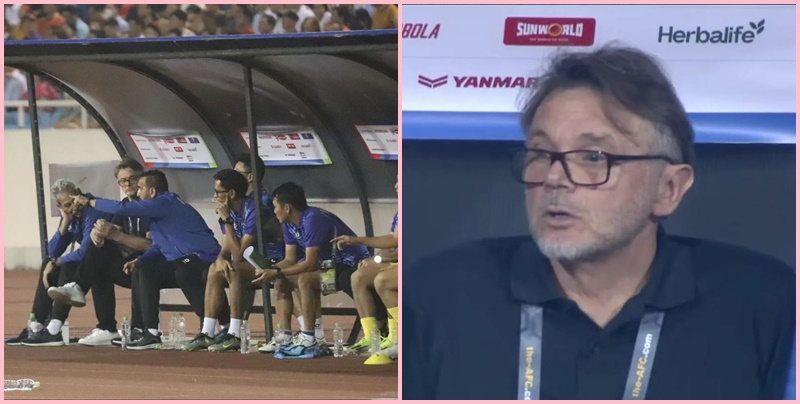 HLV Troussier ngồi im nhìn ĐT Việt Nam thua 0-3 Indonesia