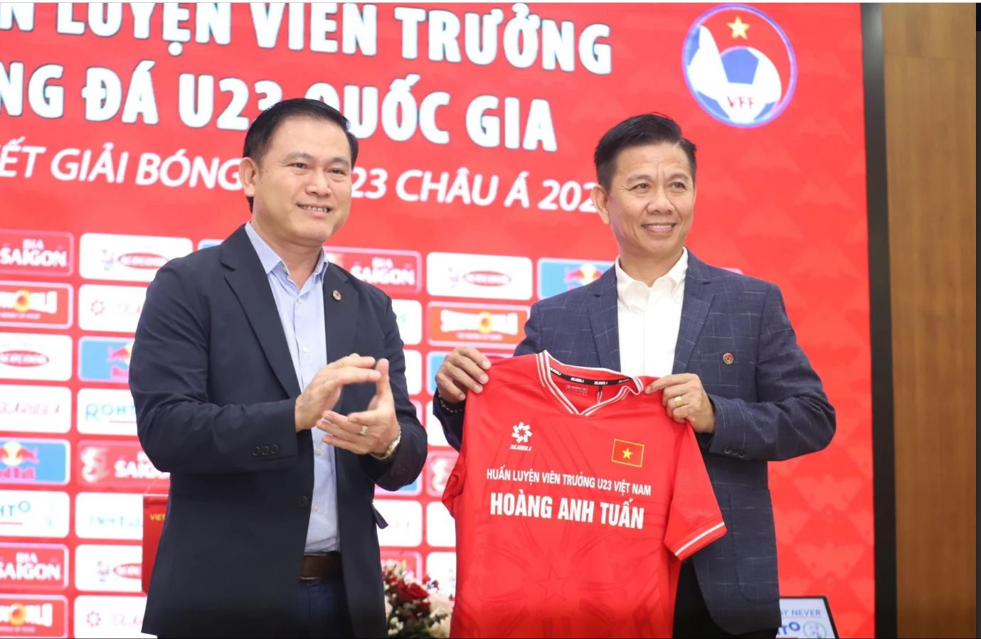 VFF công bố HLV trưởng U23 Việt Nam ông Hoàng Anh Tuấn