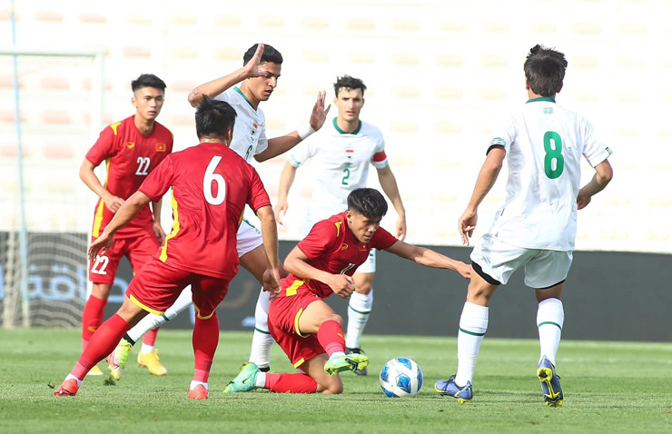 U23 Việt Nam và U23 từng đối đầu với nhau lần gần nhất tại Dubai Cup 2022