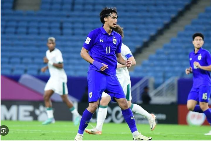 Erawan Garnier chơi tốt trong trận đấu với U23 Iraq.